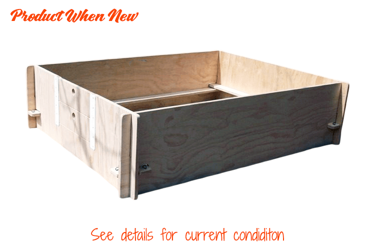 Wooden Whelping Box 1.2m sq #2