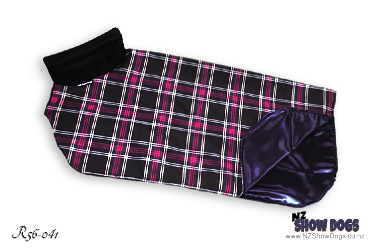 Tartan Satin Lined Dog Show Coat - Made to Order