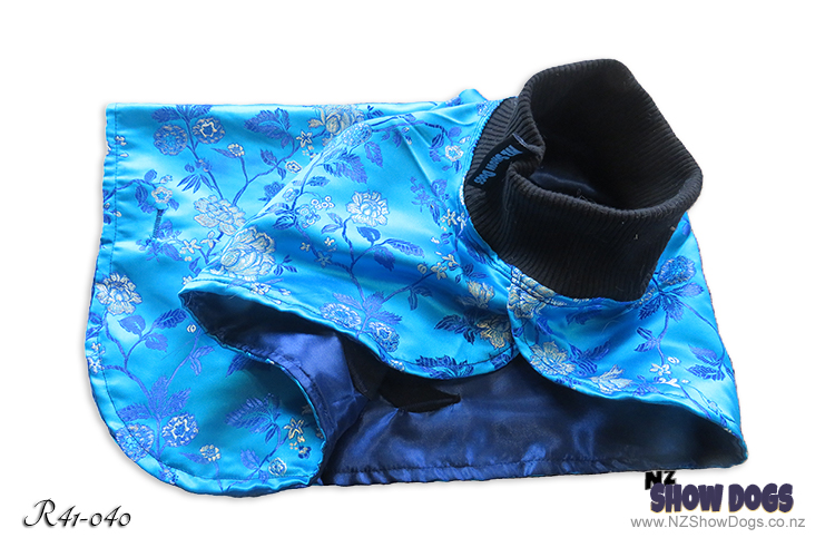 Thai Silk/Oriental Brocade Dog Show Coats - Custom Made