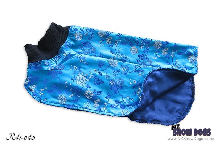 Thai Silk/Oriental Brocade Dog Show Coats - Custom Made