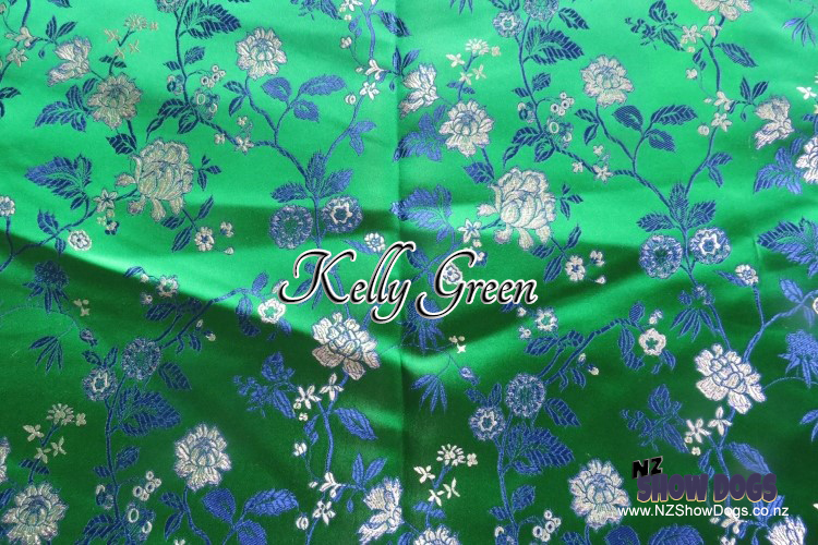 Thai Silk/Oriental Brocade Dog Show Coats - Custom Made