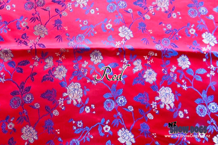 Thai Silk/Oriental Brocade Dog Show Coats - Custom Made