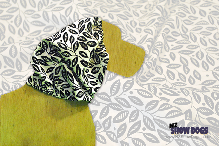 Bamboo Leaf Cotton Dog Snood