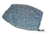 French Blue Cotton Snood - X Large