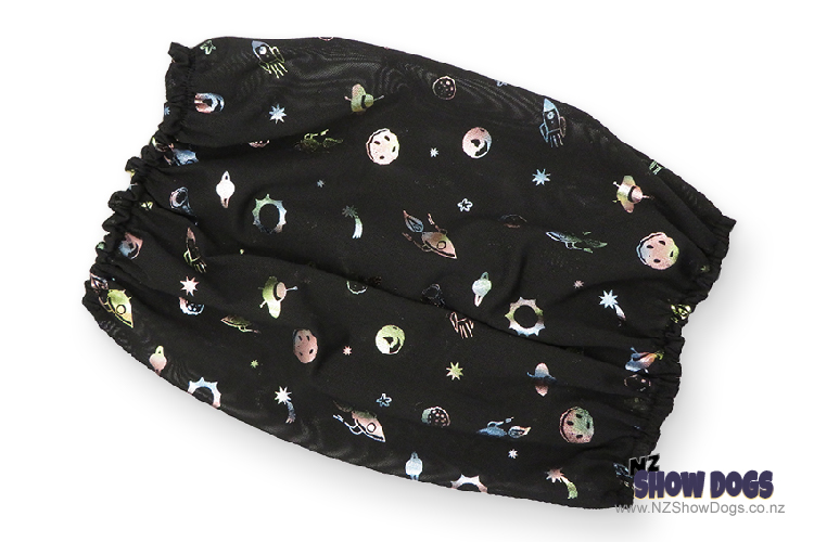 Mesh Dog Snood - Space Travel 