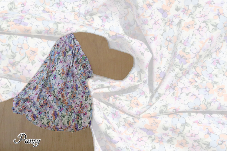 Pansy Cotton Day Snood