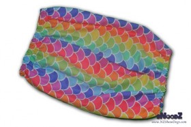 Rainbow Fish Cotton Dog Snood