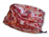 Kiss Me Satin Dog Snood - X Large