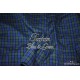 Navy Blue & Green Tartan Dog Snood