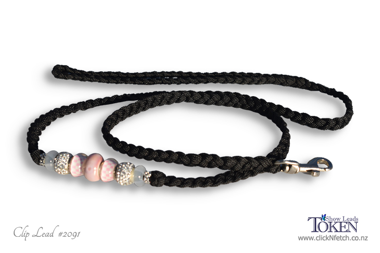 Checked Out Clip Lead  - 100cm