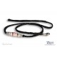 Checked Out Clip Lead  - 100cm
