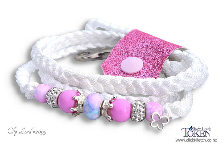 Popping Pink Clip Lead