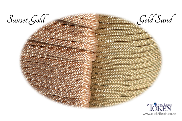 Sunset Gold Martingale Show Lead
