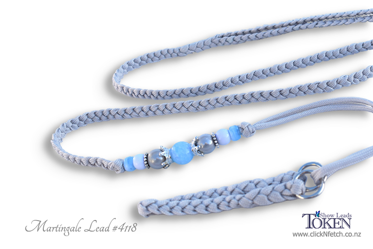 Icy Blue Martingale Lead #ML4118