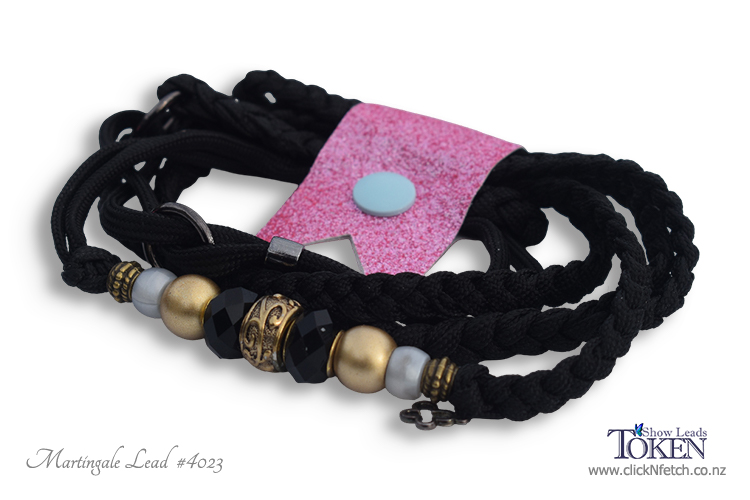 Custom Martingale Lead with Beads