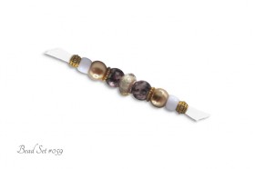 Autumn White Show Dog Slip Lead #6059