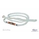 Autumn White Show Dog Slip Lead