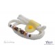 Autumn White Show Dog Slip Lead