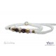 Autumn White Show Dog Slip Lead