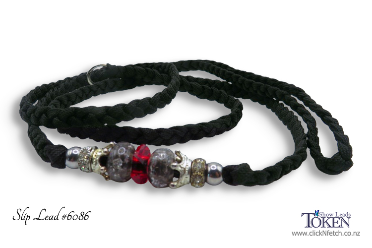 Midnight Ruby Slip Lead