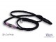 Mulberry Beaded Slip Lead #6089