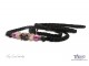 Mulberry Beaded Dog Show Slip Lead #6089