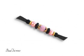 Kiss My Tiara Beaded Slip Lead #SL6120