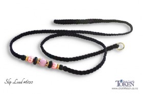 Kiss My Tiara Beaded Slip Lead #SL6120
