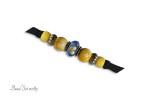 Yellow & Blue Bead Set 083