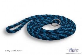 Petrol Blue Diamond Dog Walking Lead