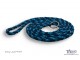 Petrol Blue Diamond Dog Walking Lead