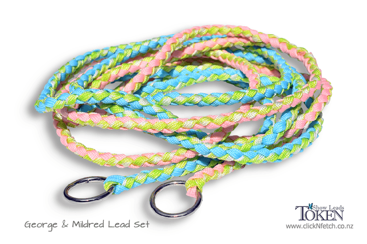 Lime Camo Leads George & Mildred Set