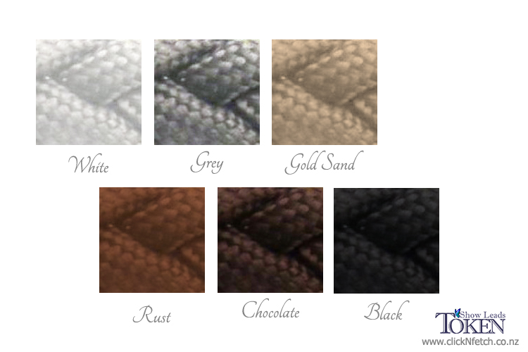 Plain Martingale Show Leads  - 6 Colours