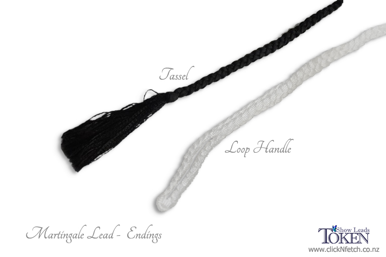 Plain Martingale Show Leads  - 6 Colours